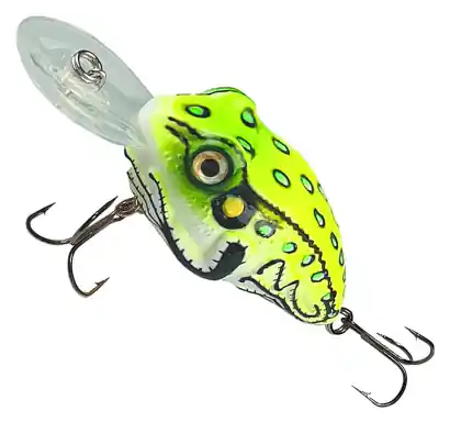 Wobbler York Frogger - farbe Yellow Frog 77617