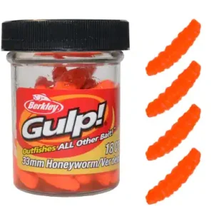 Berkley Gulp! Honey Worm - Orange 1480778