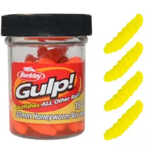 Berkley Gulp! Honey Worm - Yellow 1480775