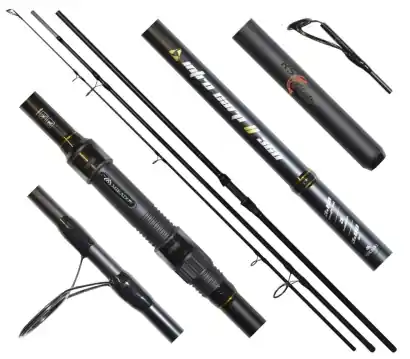 Angelrute Mikado Intro Carp II 366 cm - 3,5 lbs - 3 teile + zweite gratis