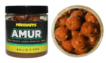 Boilies im dip Mikbaits Amur Range - 16 mm