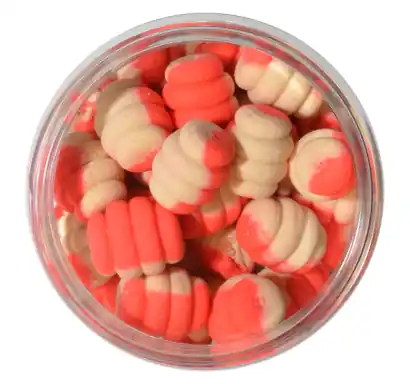 Boilies Traper DUO-Maggot Wafters - Frische Erdbeere / Sahne