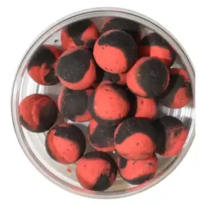 Boilies Traper DUO Wafters - Erdbeere / Heilbutt