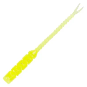Mustad AJI Worm - Bachi - Bachi - farbe UV Clear Chatreuse (MAJI-BCI-2-5)