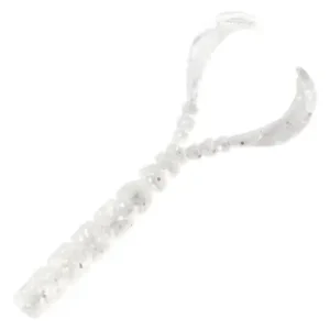 Mustad AJI Worm - Chiki - Chiki - farbe Clear Silver Glitter (MAJI-CHK-1.7-2)