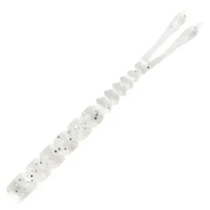 Mustad AJI Worm - Pilo - Pilo - farbe Clear Silver Glitter (MAJI-PILO-2-2)