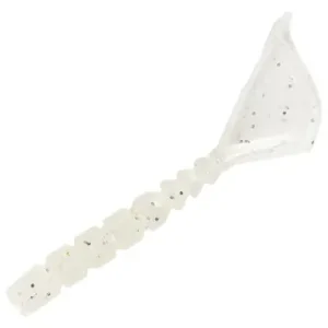 Mustad AJI Worm - Hila - Hila - barva White Glow Glitter (MAJI-HILA-1.7-7)