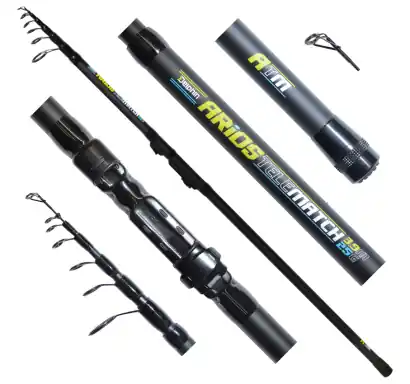 Angelrute Delphin Arios Tele Match 390 cm - 25 g