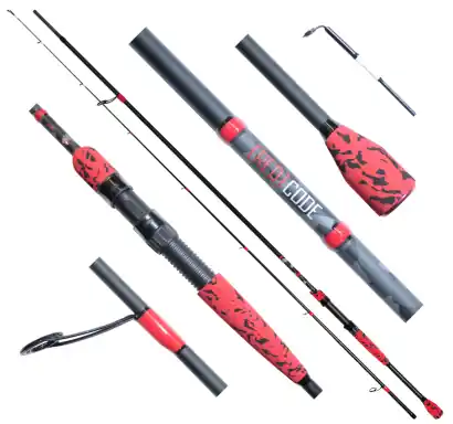 Angelrute Delphin RedCODE 183 cm - 0,5 - 5 g