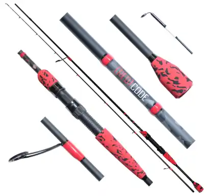 Angelrute Delphin RedCODE 213 cm - 2 - 7 g