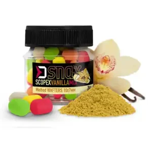 Boilies Delphin MIX D SNAX WAFT - Scopex / Vanille