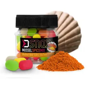Boilies Delphin MIX D SNAX WAFT - Muschel / Gewürz