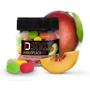Boilies Delphin MIX D SNAX WAFT - Mango / Pfirsich