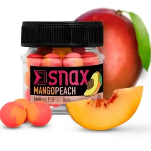 Boilies Delphin D SNAX POP - Mango / Pfirsich