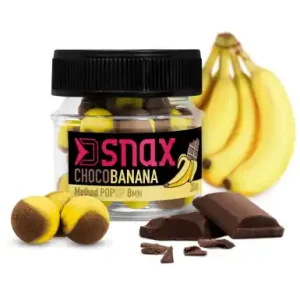Boilies Delphin D SNAX POP - Schokolade / Banane