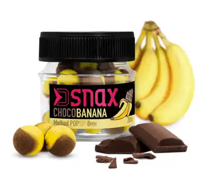 Boilies Delphin D SNAX POP - Schokolade / Banane