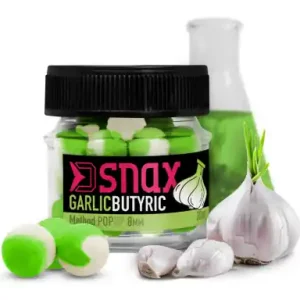 Boilies Delphin D SNAX POP - Knoblauch / Butyric