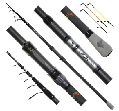 Angelrute Delphin Lycan Tele Feeder 330 cm - 80 g
