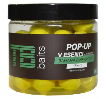 Boilies TB Baits POP-UP Banana Pineapple + NHDC - Ø 12 mm