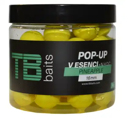 Boilies TB Baits POP-UP Pineapple + NHDC - Ø 12 mm