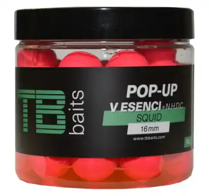 Boilies TB Baits POP-UP Squid + NHDC - Ø 12 mm