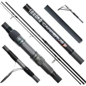 Angelrute Sakana Carperus II 360 cm - 3,5 lbs - 3 teile