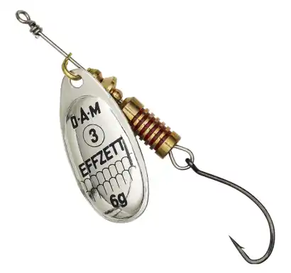 Spinner DAM Singlehook - Silver