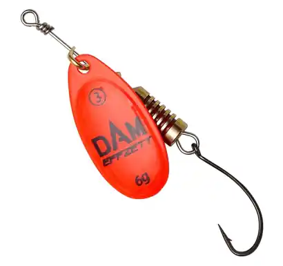 Spinner DAM Singlehook - Red
