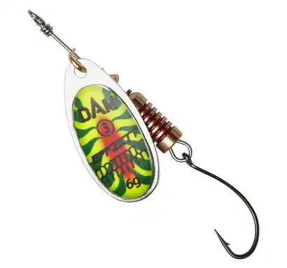 Spinner DAM Singlehook - Firetiger UV