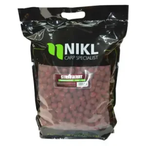 Boilies Nikl Economic Feed - Strawberry 5 kg - Ø 20 mm