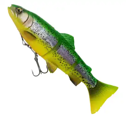Ripper Savage Gear 4D Line Thru Trout - farbe Fire Trout