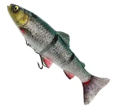 Ripper Savage Gear 4D Line Thru Trout - farbe Green Silver