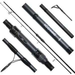 Angelrute DAM Iconic Carp 240 cm - 2,50 lbs - 2 teile + zweite gratis