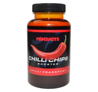Booster Mikbaits Chilli Chips Booster - Chilli Frankfurt