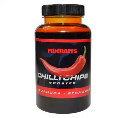 Booster Mikbaits Chilli Chips Booster - Chilli Strawberry
