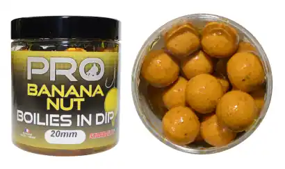 Boilies Starbaits Probiotic im dipu - Banana Nut