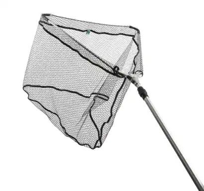 Kescher ZFish Landing Net ZFX 170 cm - metallkreuz / gumminetz