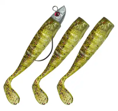 Gummifische York Scanner - farbe Green Salamander - 3 st