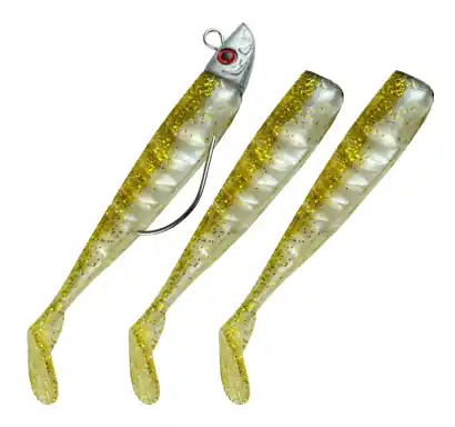 Gummifische York Scanner - farbe Gold Runner - 3 st