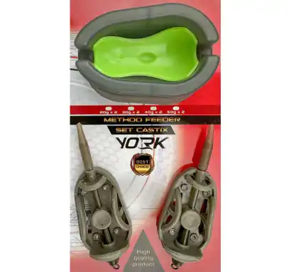 Futterkorb Feeder YORK Method Castix - set 2 + 1