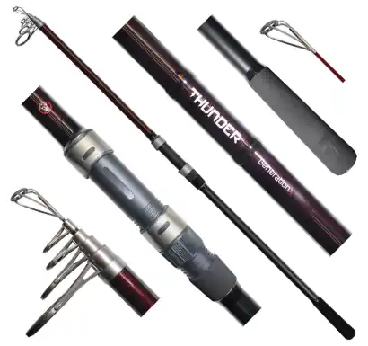 Angelrute Delphin Thunder GenerationX 360 cm - 140 g