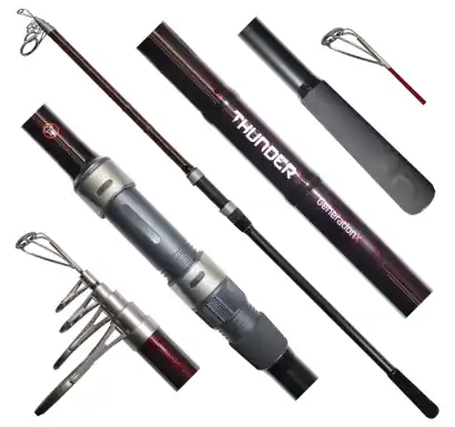 Angelrute Delphin Thunder GenerationX 390 cm - 140 g