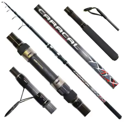 Angelrute Jaxon Caracal Tele Carp Max 360 cm - 3,5 lbs + zweite gratis