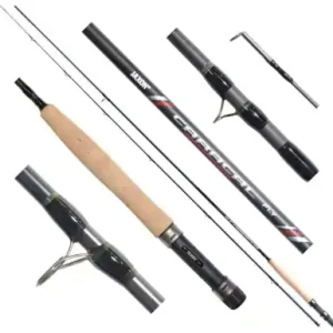 Angelrute Jaxon Caracal Fly 255 cm - 2 teile - AFTMA 4/5