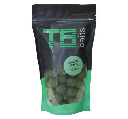 Boilies TB Baits Spice Garlic & Liver 250 g - Ø 24 mm
