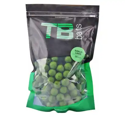 Boilies TB Baits Spice Garlic & Liver 1 kg g - Ø 16 mm
