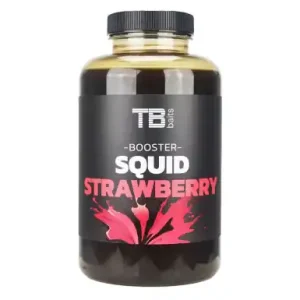 Booster TB Baits - Squid Strawberry - 500 ml