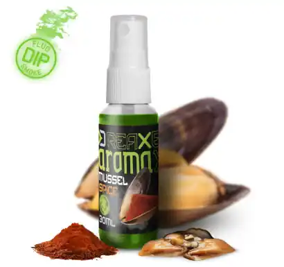 Spray Dip Delphin AromaX - Muschel / Gewürz - 30 ml