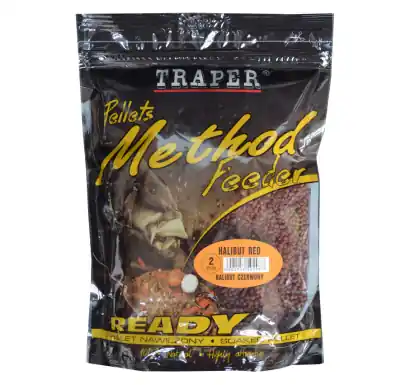 Benetzten Pellet Traper Method Feeder Ready - Heilbutt Red