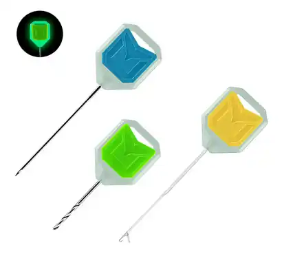 Fluo Nadeln Set und Bohrer Delphin T-END Grip 3XF